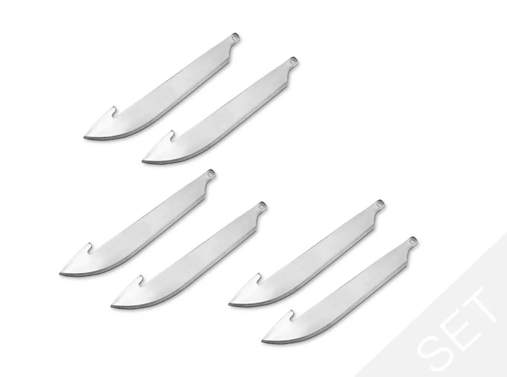 Lames de rechange pour dépeçage Outdoor Edge 3.5 pouces - Set de 24 pcs