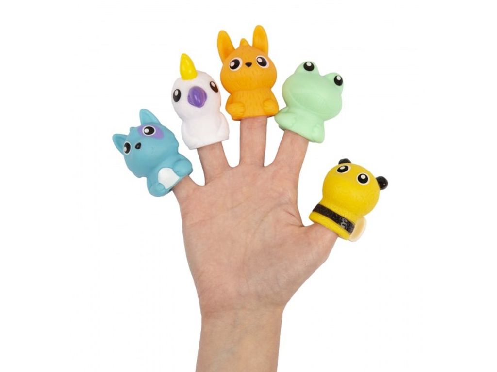 Playgro frhliches Buch mit hervorgehobenen Handpuppen