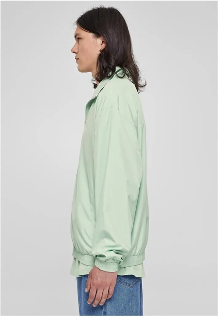Giacca Urban Classics Wide Track Jacket Verde Vintage 3XL Oversize - 2