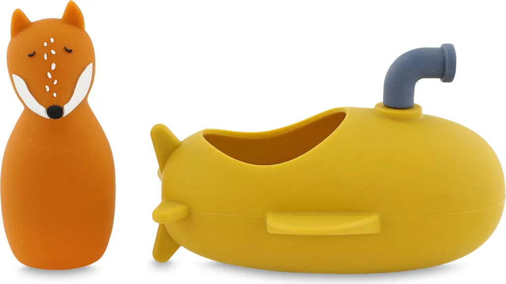 Sous-marin de Bain pour Enfant Trixie Mr Fox Jouet d'Éveil Aquatique 15cm