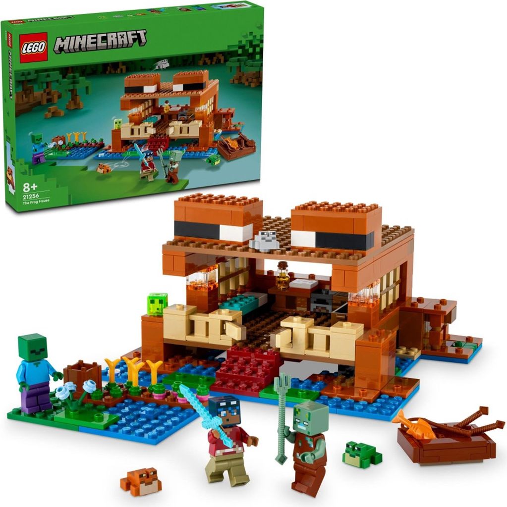 Lego Minecraft 21256 La Maison Des Grenouilles Image du produit 