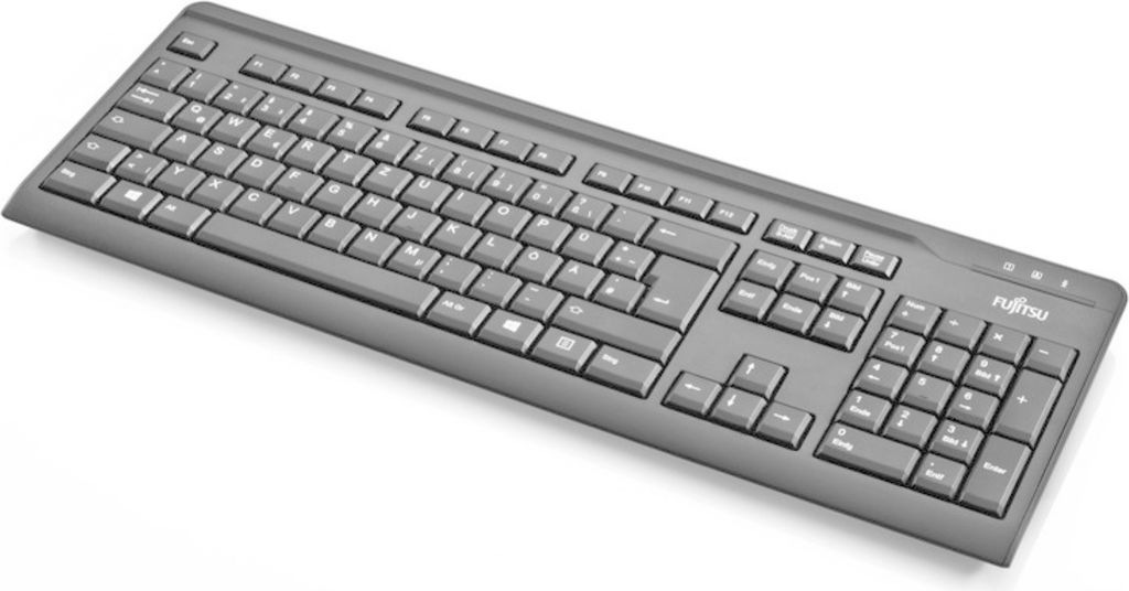 Fujitsu KB410, Volle Größe (100%), Kabelgebunden, USB, Produktbild 