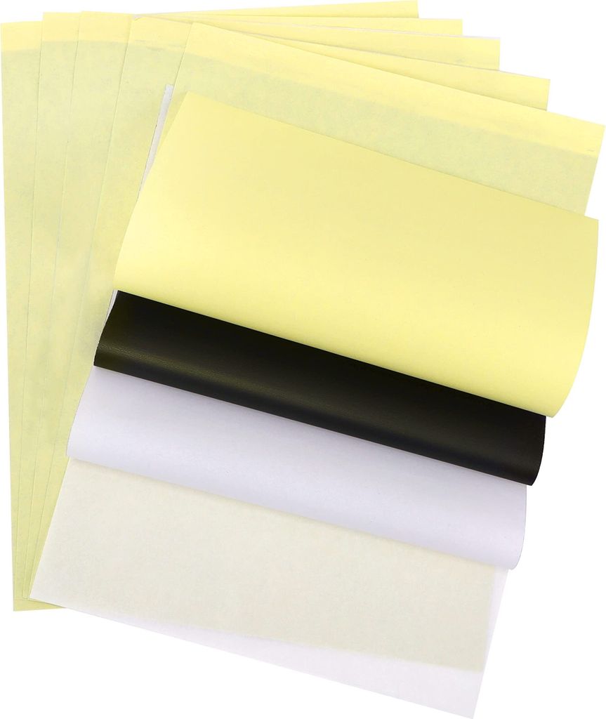 Belle Vous Papier Transferpapier (100 Stk) 29 x 21cm - A4 Matrizenpapier - Professionelles 4-Lagiges Transferpapier - Zubehör Set Schablone