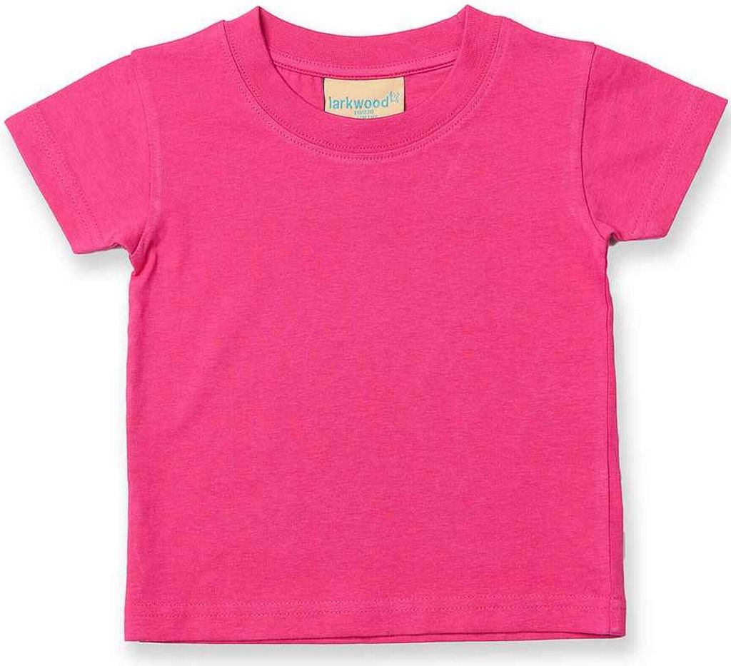 Larkwood - T-Shirt für Baby PC5576 (86) (Fuchsie)