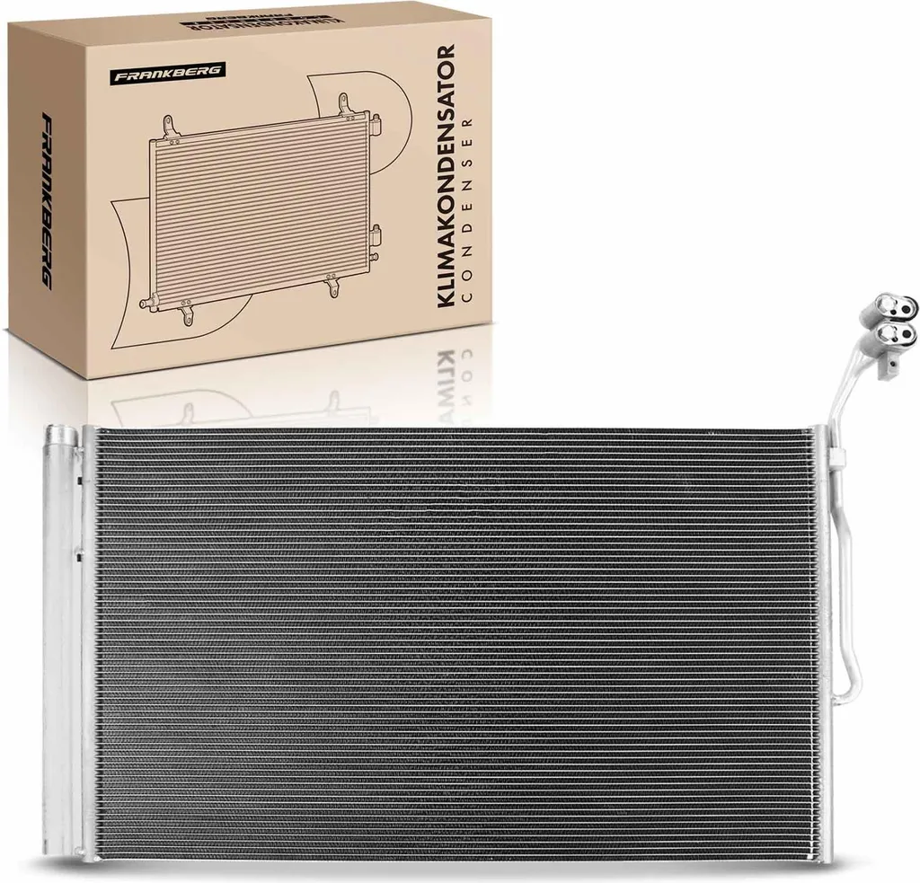 Condenseur de Clim Frankberg avec Filtre Déshydrateur pour Touareg 7P5 7P6