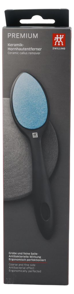 ZWILLING 78717-301, Callus remover, Schwarz, Kunststoff, Produktbild 