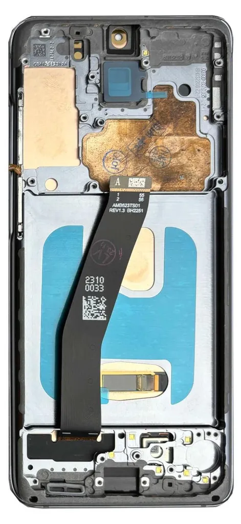 Écran Samsung S20 OLED Complet avec Châssis Gris Original - 3