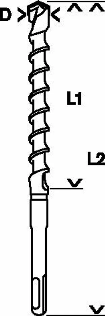 Bosch SDS Plus-5 Punta Trapano 10mm x 360mm | Alta Velocità Cemento - 15