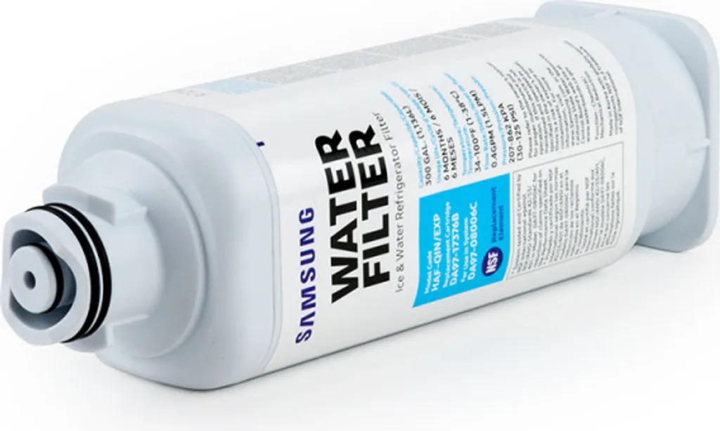 Filtre Samsung HAF-QIN/EXP DA97-08006C anti-chlore et sédiments interne