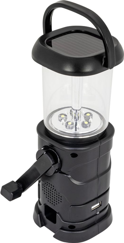 Lanterna solare e dinamo LED con radio 2in1 MY-208S-R Immagine del prodotto 