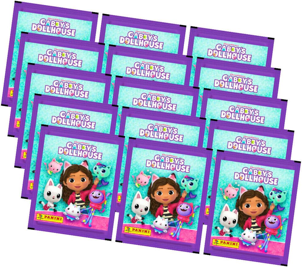 Panini Gabby's Doolhouse Sticker - Sammelsticker (2024) - 15 Tüten