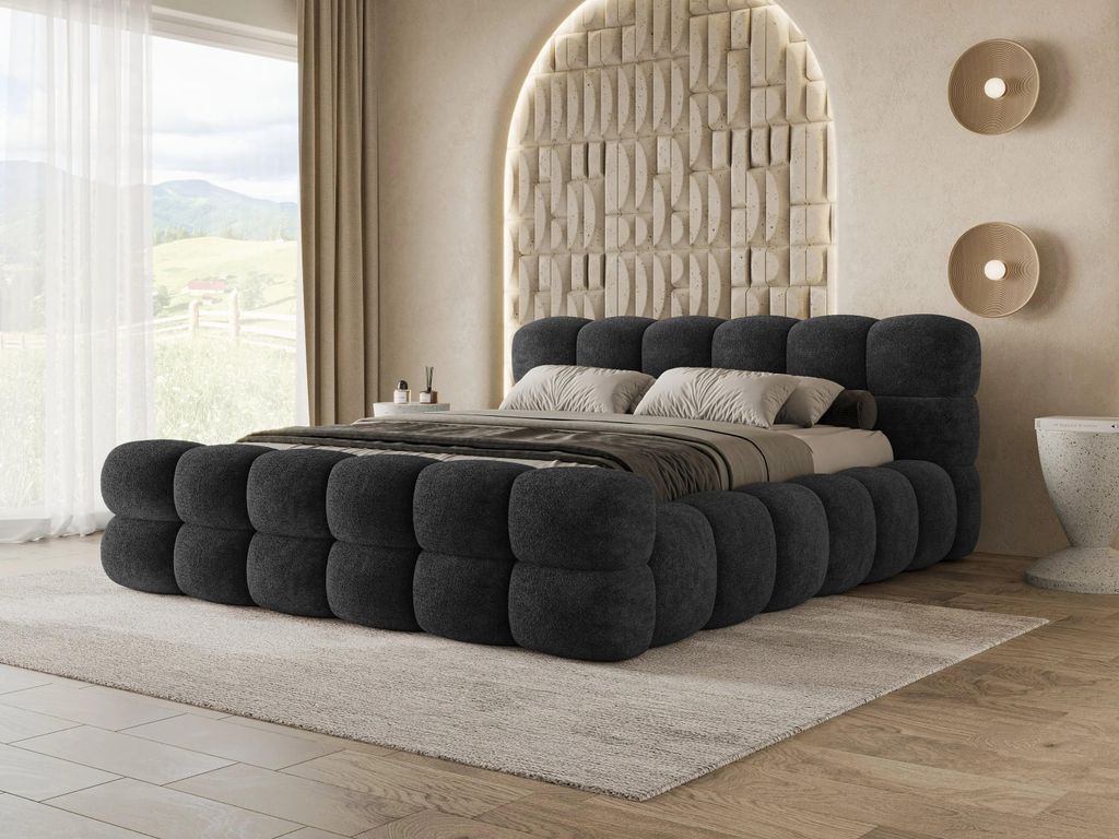 Chilly Möbel Design Lit Weston - Lit rembourré extravagant Image du produit 