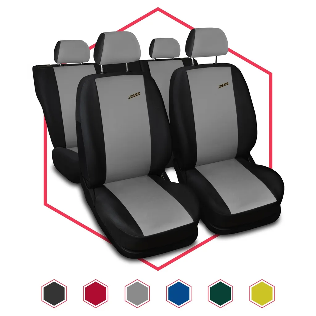 Coprisedili Peugeot 406 Grigio Chiaro XR - Rinnovo Interni Classe - 9