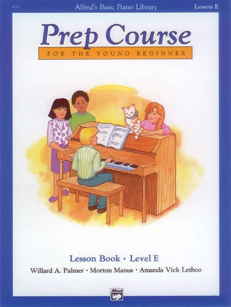 Alfred's Basic Piano Prep Course Lesson Book, Bk E
