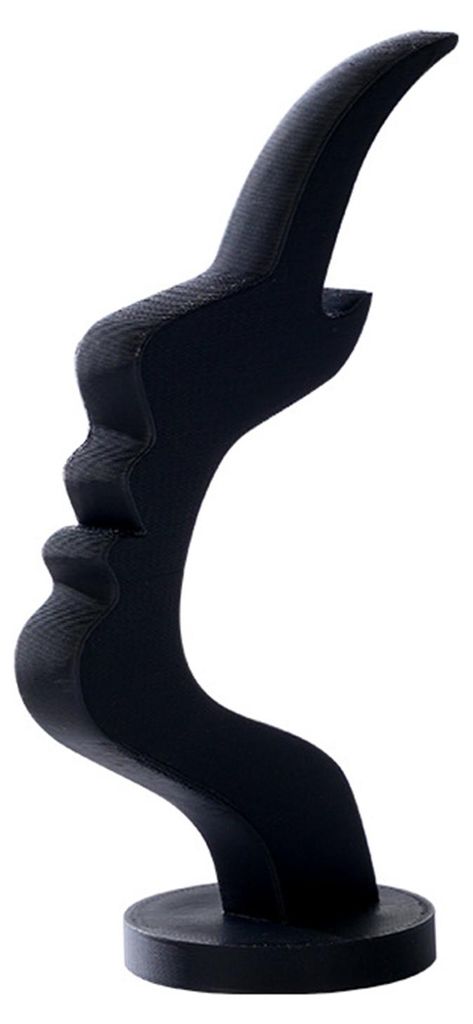 Gesichtsförmiger Brillenhalter, abstraktes seitliches Sonnenbrillen-Display-Regal, 3D-gedruckter Schreibtisch-Organizer für Zuhause, Büro, Schla...