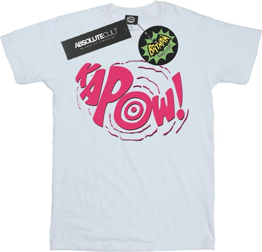DC Comics - "Kapow" T-Shirt für Herren BI16180 (XXL) (Weiß)