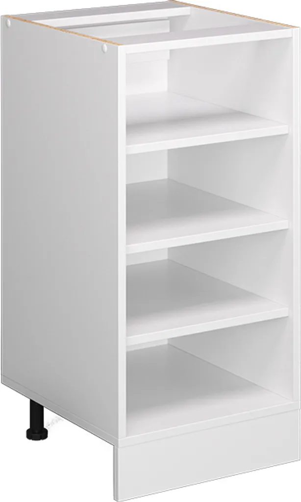 Vicco Scaffale da cucina R-Line, 40 cm senza piano di lavoro, Bianco/Bianco