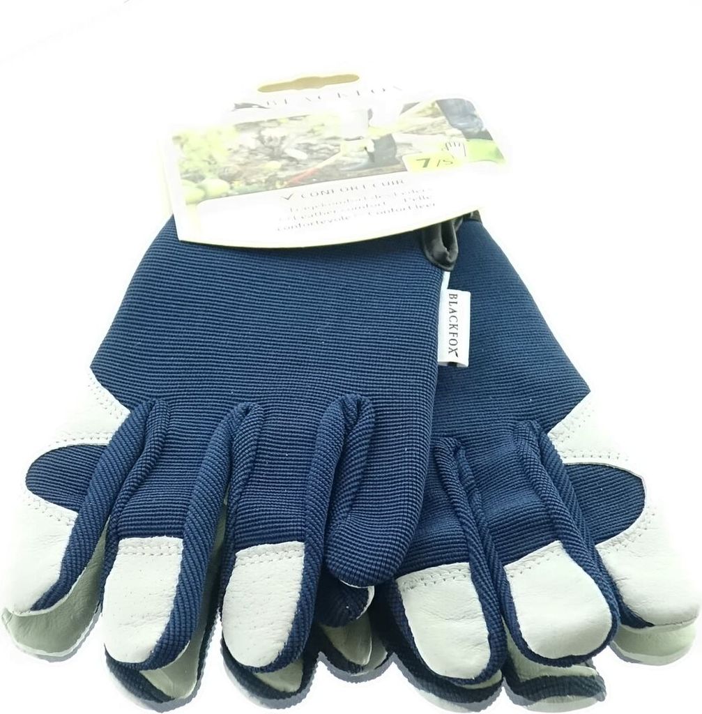 BLACKFOX Garten - Handschuhe JARDY Blau Größe 7/S