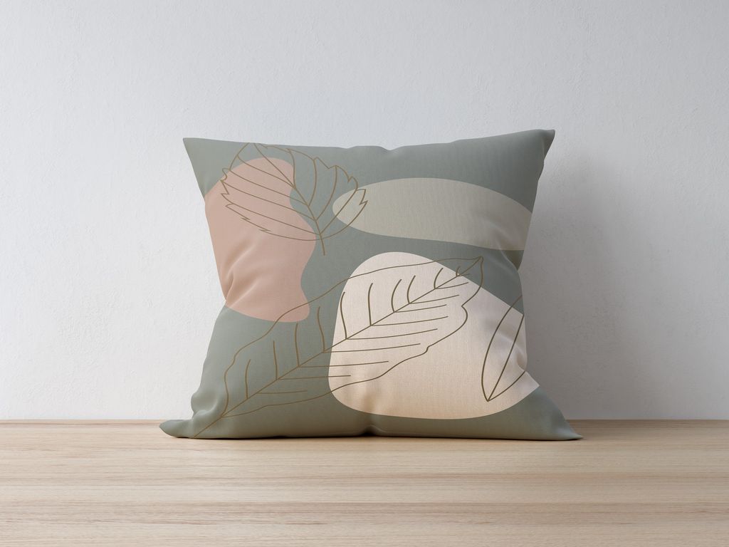 Evila Originals, Azury- KRL1251, Bunt, Kissenbezüge, 50% Polyester / 50% Baumwolle