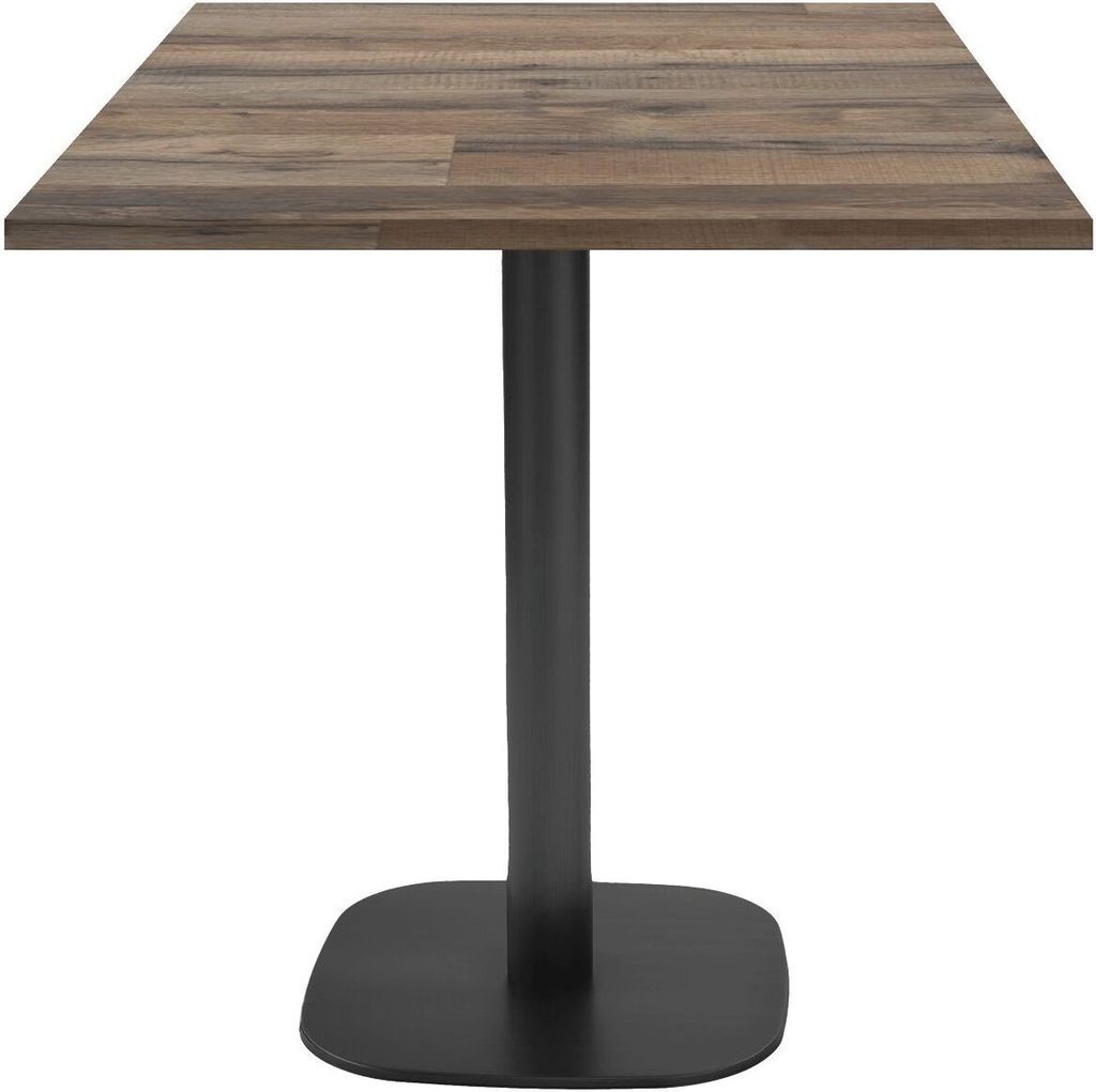 Tisch 70 x 70 cm – Rundes altes Standmodell
