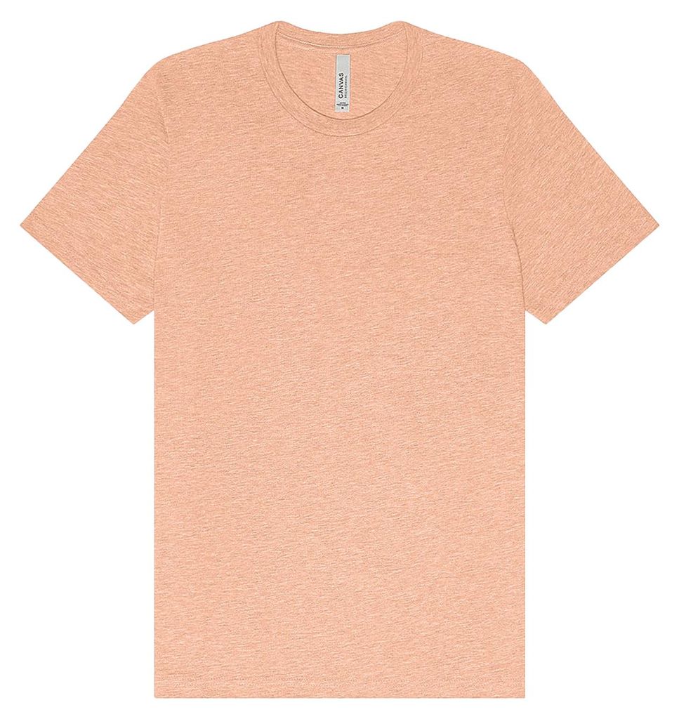 Bella + Canvas - T-Shirt für Herren/Damen Uni FK2848 (XS) (Pfirsich)