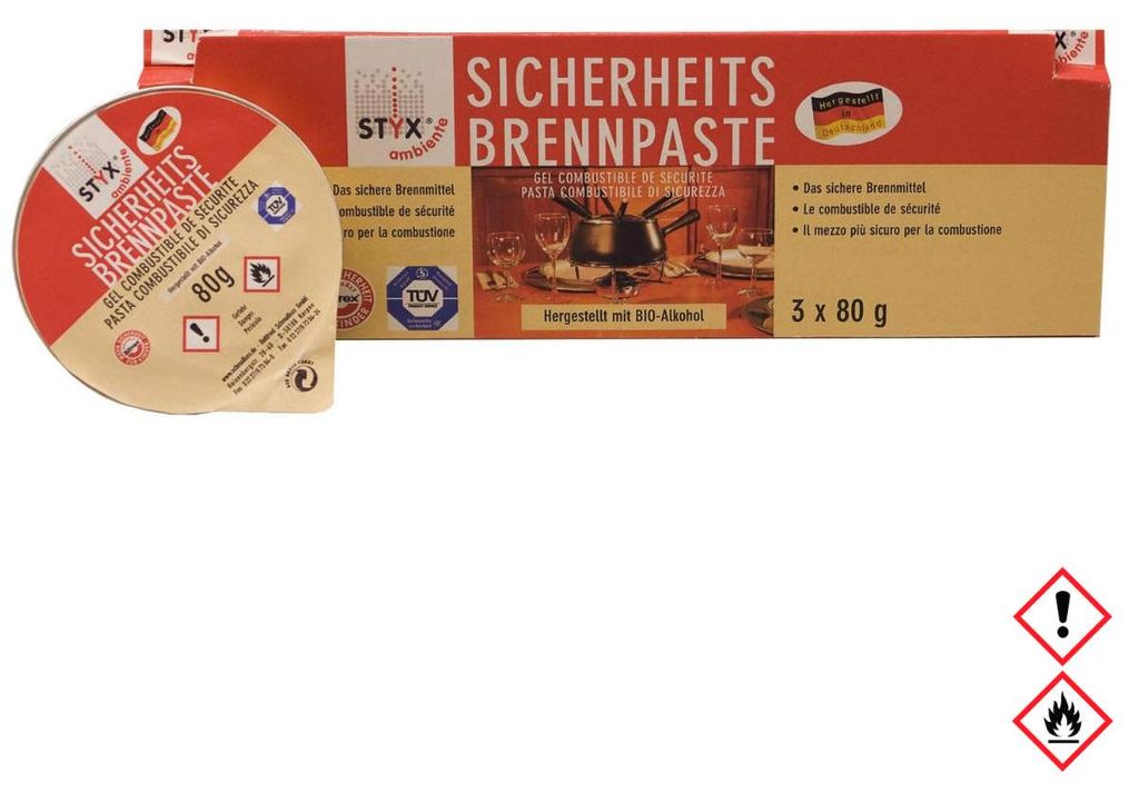 Stöckli 6703, Paliwo żelowe, Wielobarwny, 240 g, 3 szt. Zdjęcie produktu 