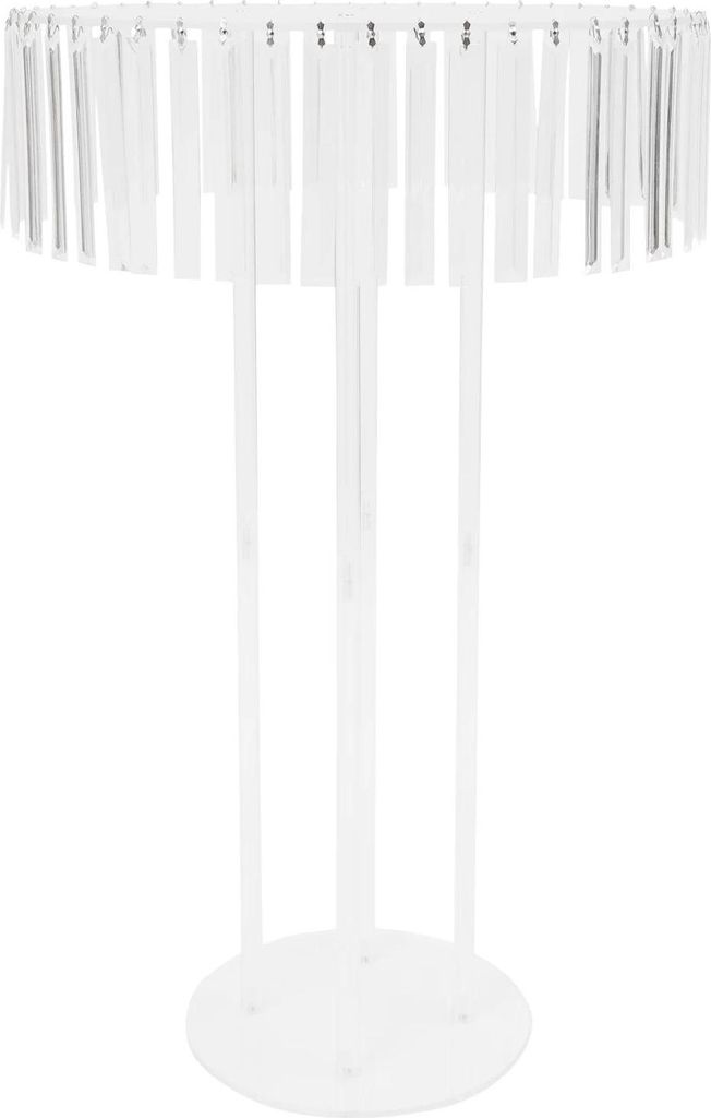 Acryl Blumenständer - Display-Halter - Einstufig - Für Tischdekoration Centerpiece - Hochzeit & Party - Tragkraft bis 5 kg - Transparent