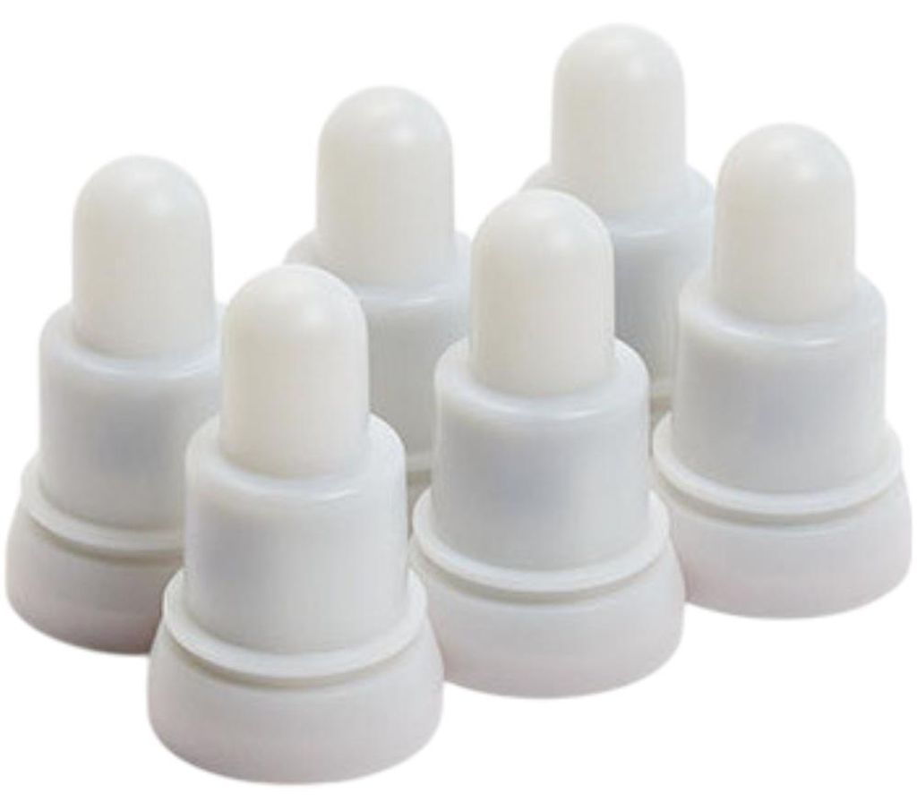 6x Duni LED Kerzen Multicolour Warmweiss Mehrfarbig Produktbild 