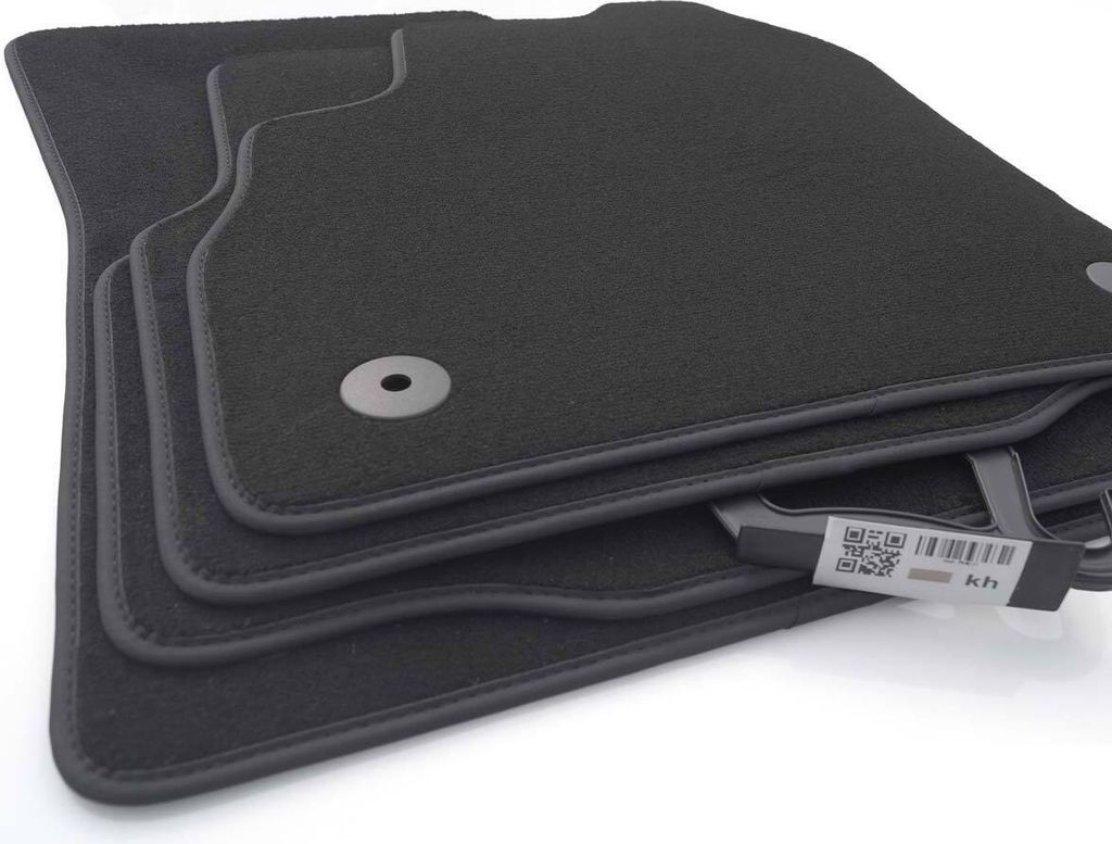 Fußmatten DS7 Crossback - Premium Velours Matten Automatten Original Qualität 4-teilig Schwarz