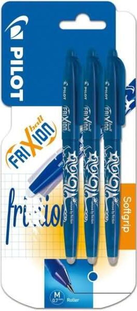 Pilot - Rollerpen Pilot Frixion BL -Fr7 M 3st Blue | Blasen Produktbild 