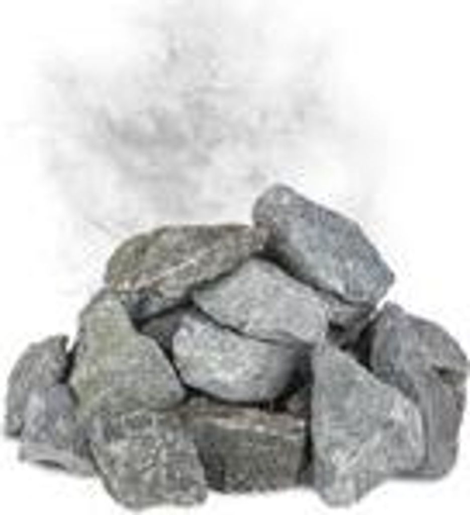Pietre per sauna diabase tedesche, 20 kg, 50 - 80 mm, Immagine del prodotto 