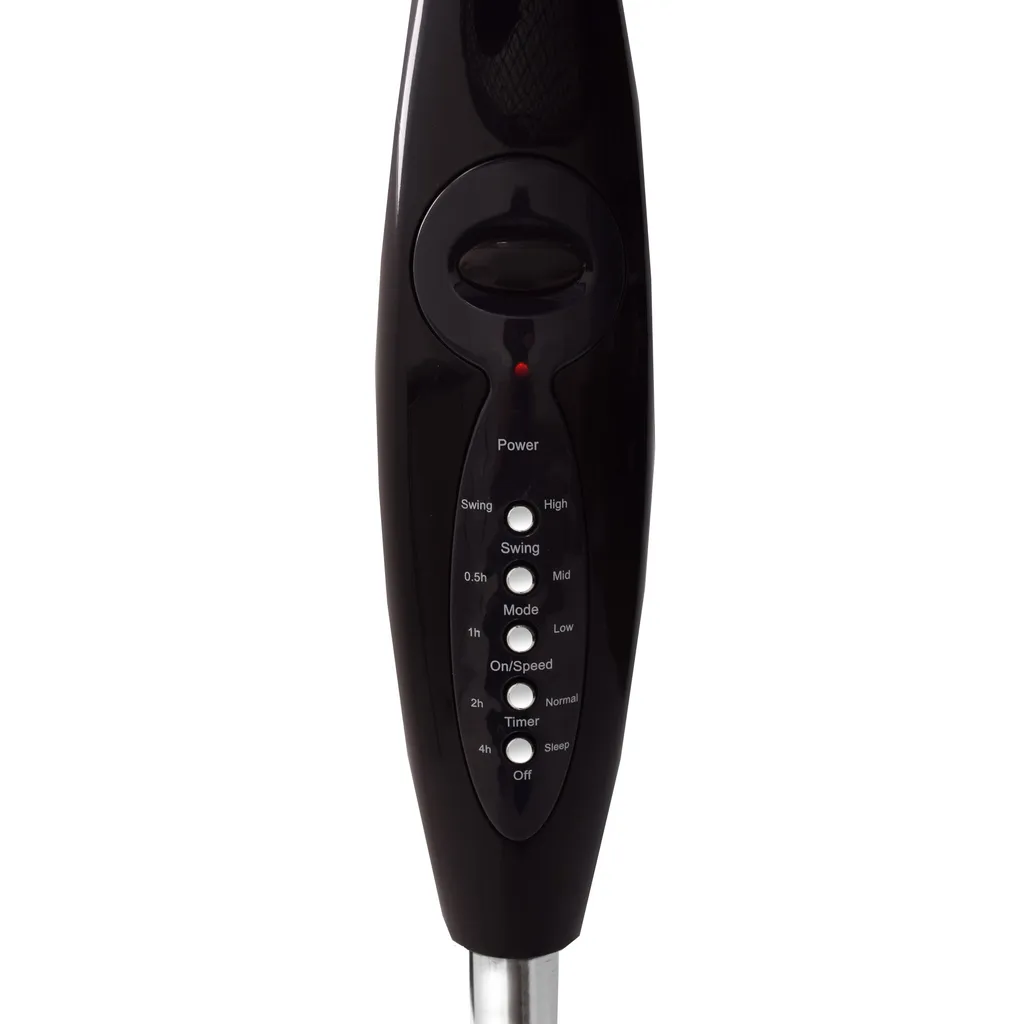 Ventilateur numérique oscillant avec télécommande Syntrox Design Noir - 12