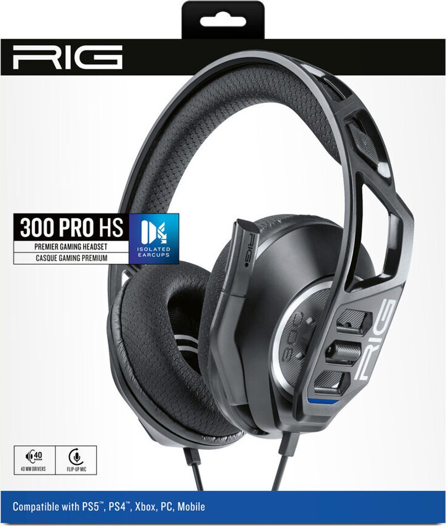 NACON RIG 300 PRO HS Kopfhörer Kabelgebunden Kopfband Produktbild 7