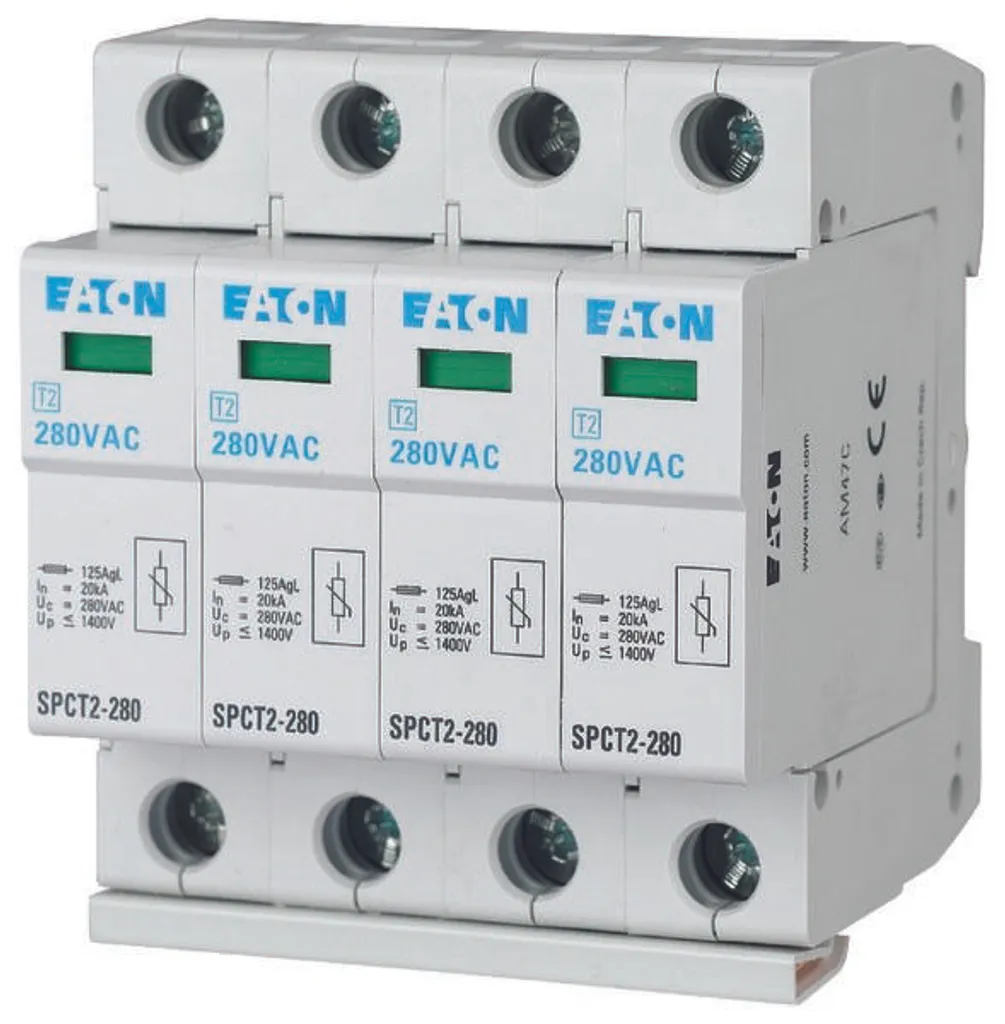 Proteggi i tuoi Ricordi con Eaton SPCT2-280/4 Scaricatore 4 Poli
