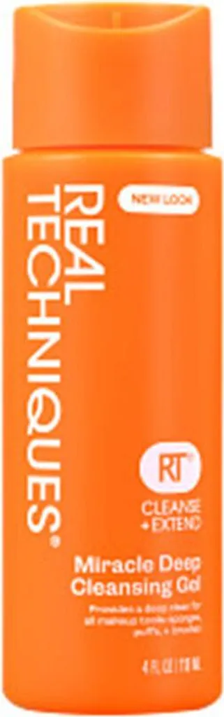 Real Techniques Miracle Deep Cleansing Gel 118ml - Addio Batteri!