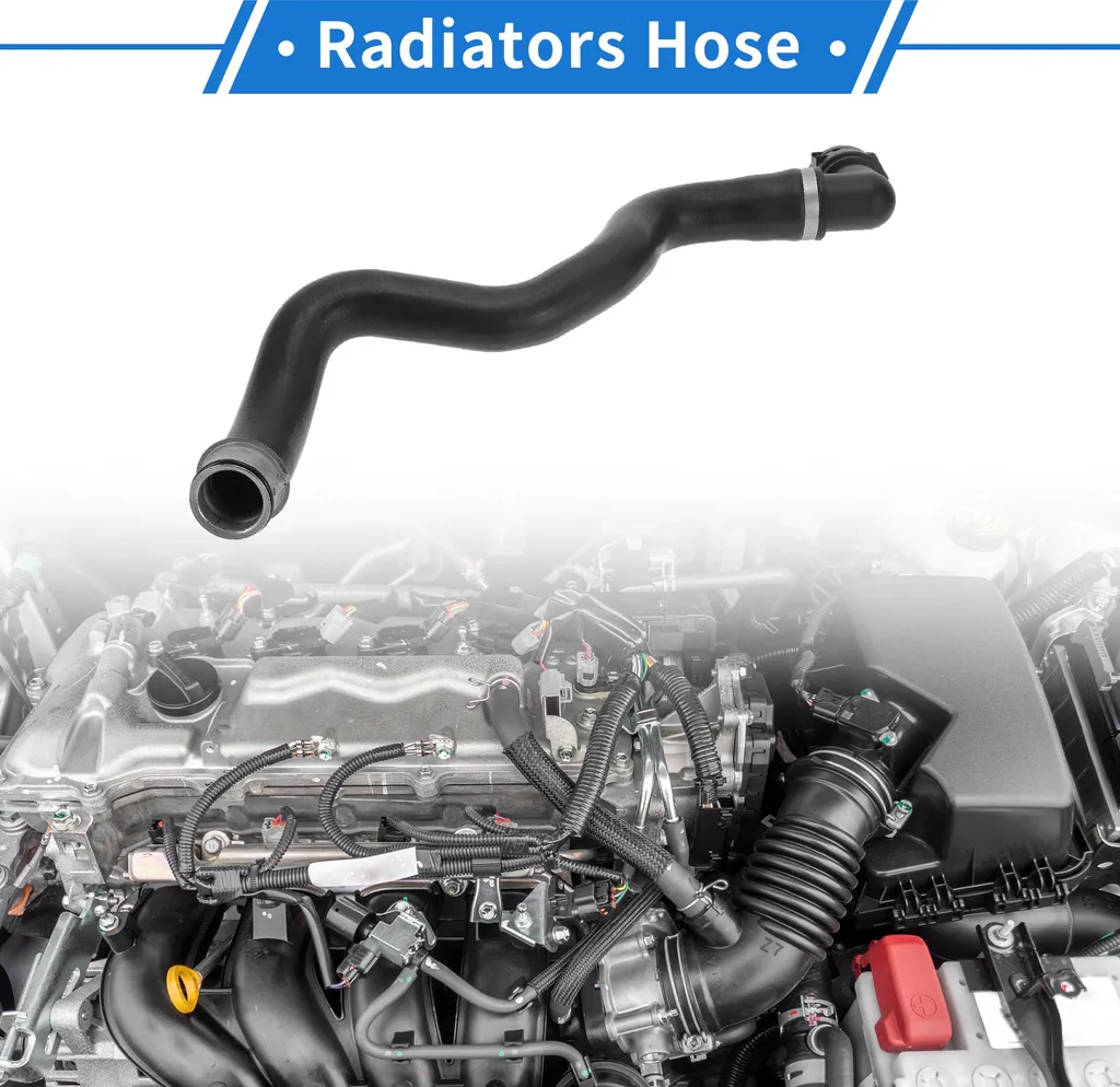 Tuyau de Radiateur Haute Étanchéité pour Mercedes-Benz GL350 3.0L Noir