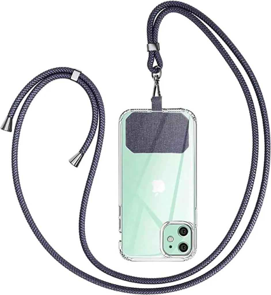 Cordino Smartphone Anti-Caduta Polipropilene - Grigio Scuro Weatherproof