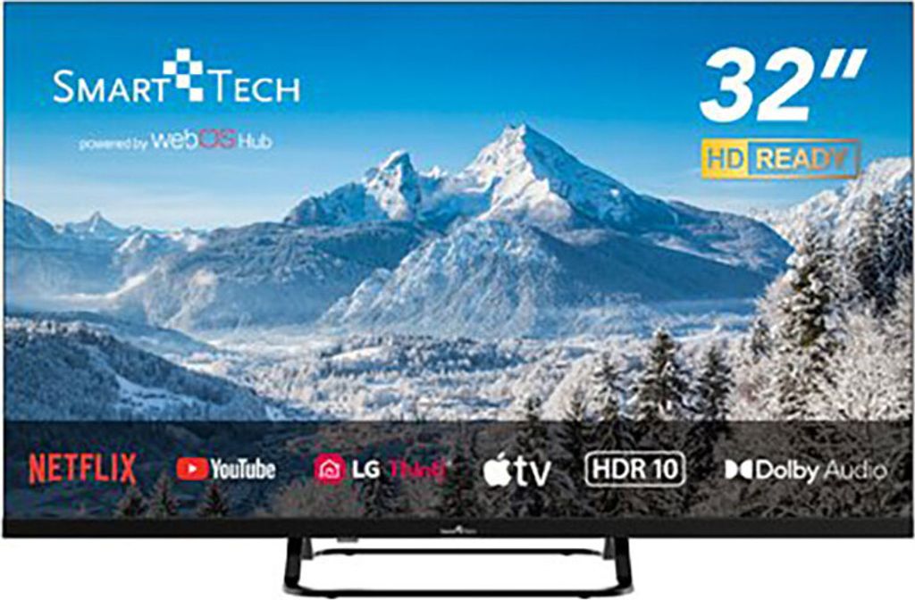Smart Tech 32qw01v Webos 32'' Full Hd Qled Tv Transparent Image du produit 