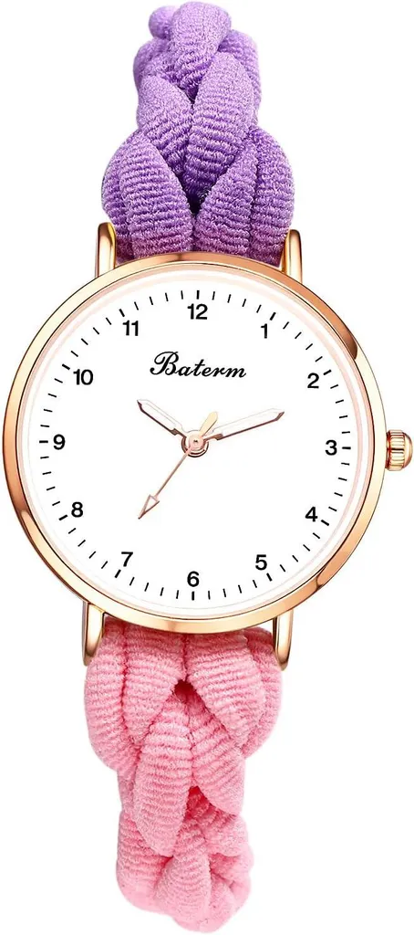 Orologio Elastico Capelli Donna: Cinturino Tessuto Ultrasottile Colorato
