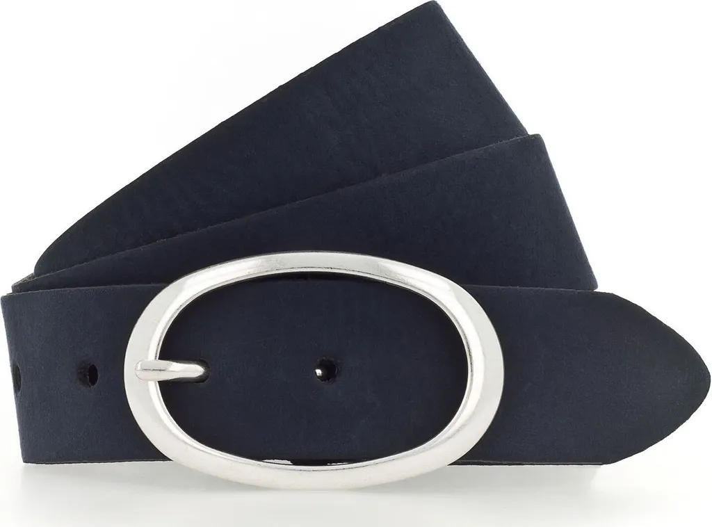 Vanzetti Woman's Belt 35mm W100 Navy | L'Essenza del Lusso Discreto