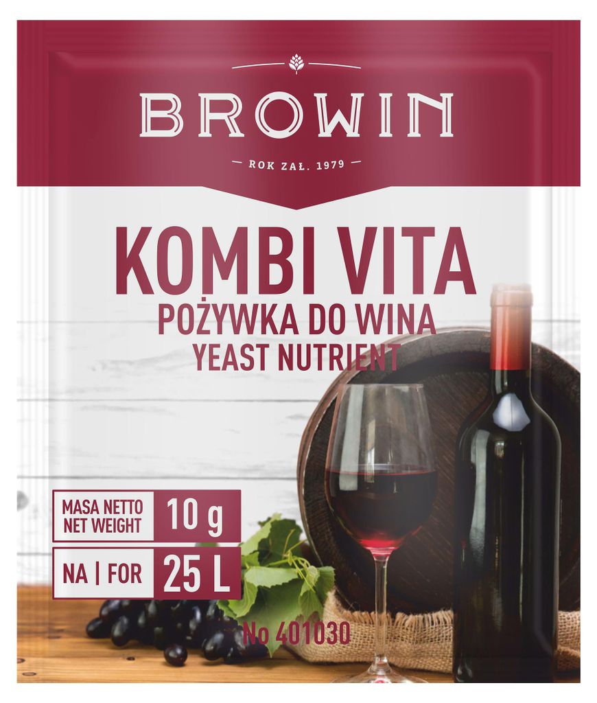 Browin Hefenährsalz Für Wein Kombi Vita, 10G Produktbild 