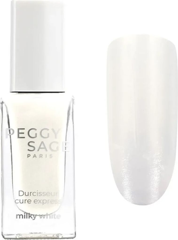 Peggy Sage Schnelltrocknende Nagelpflege Milky White, 11 ml Produktbild 