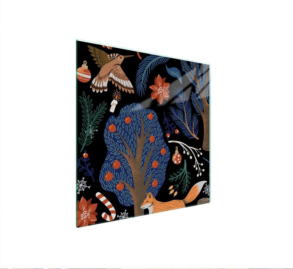 Glasschutzplatte Für Herd 50X52 Tiere