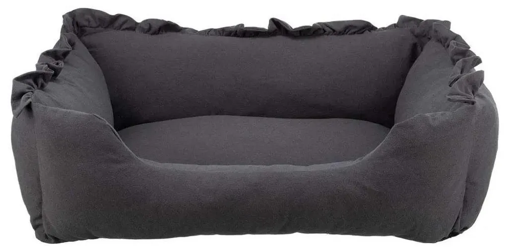 Lit Amélie 80 x 60 cm gris foncé pour chien et chat - Confort Douillet