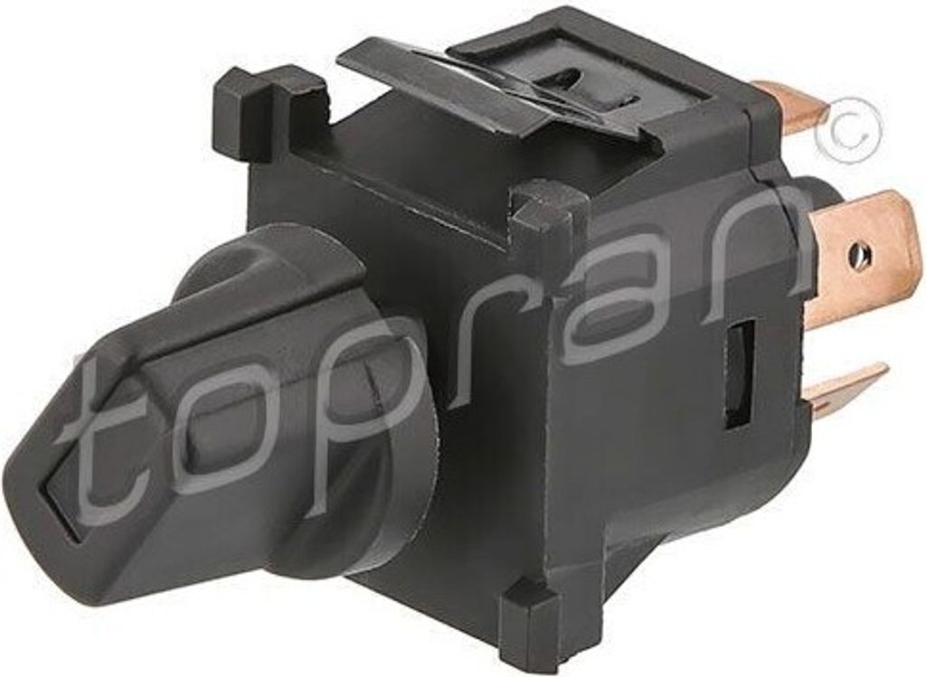 TOPRAN Gebläseschalter 103 428 für VW GOLF II (19E, 1G1) TRANSPORTER III Bus GOLF I (17) Polo Schrägheck (86C, 80) Jetta II (19E, 1G2, 165)