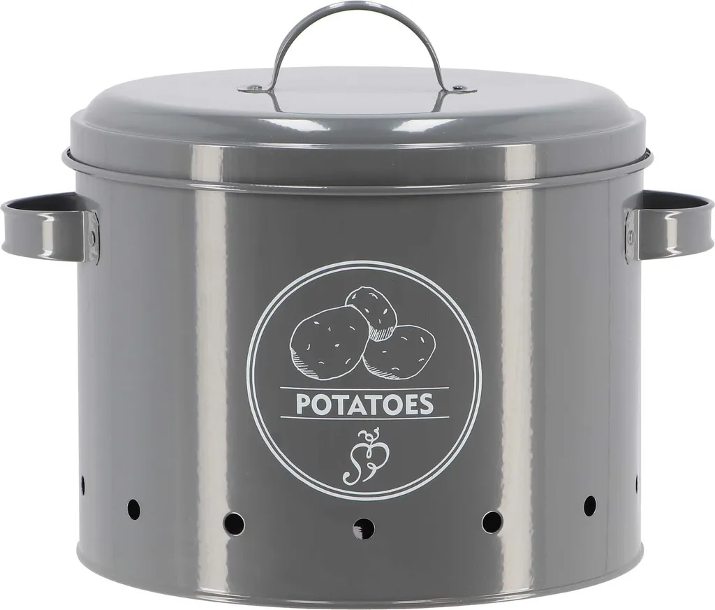 Contenitore Patate Metallo Esschert Design - Soluzione Anti-Spreco
