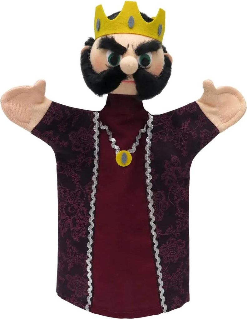 König böse 28 cm, Handpuppe