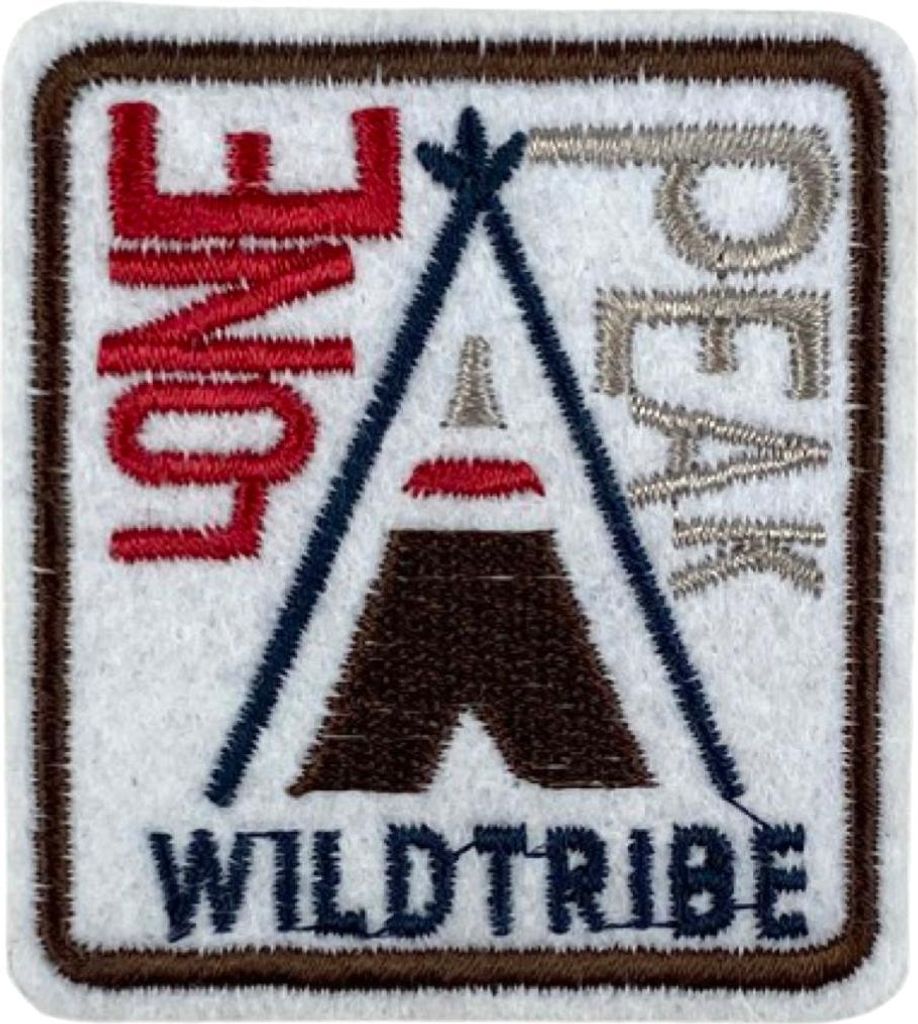 Lone Peak Wildtribe Emblem-Aufnäher zum Aufbügeln