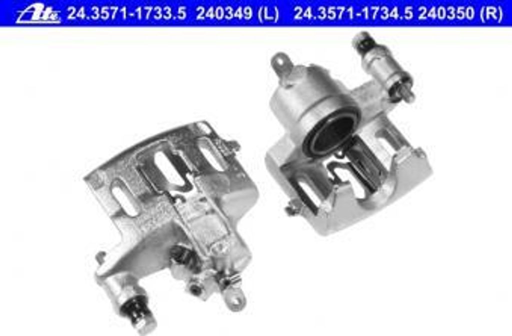 ATE Bremssattel Vorderachse rechts 24.3571-1734.5 Produktbild 