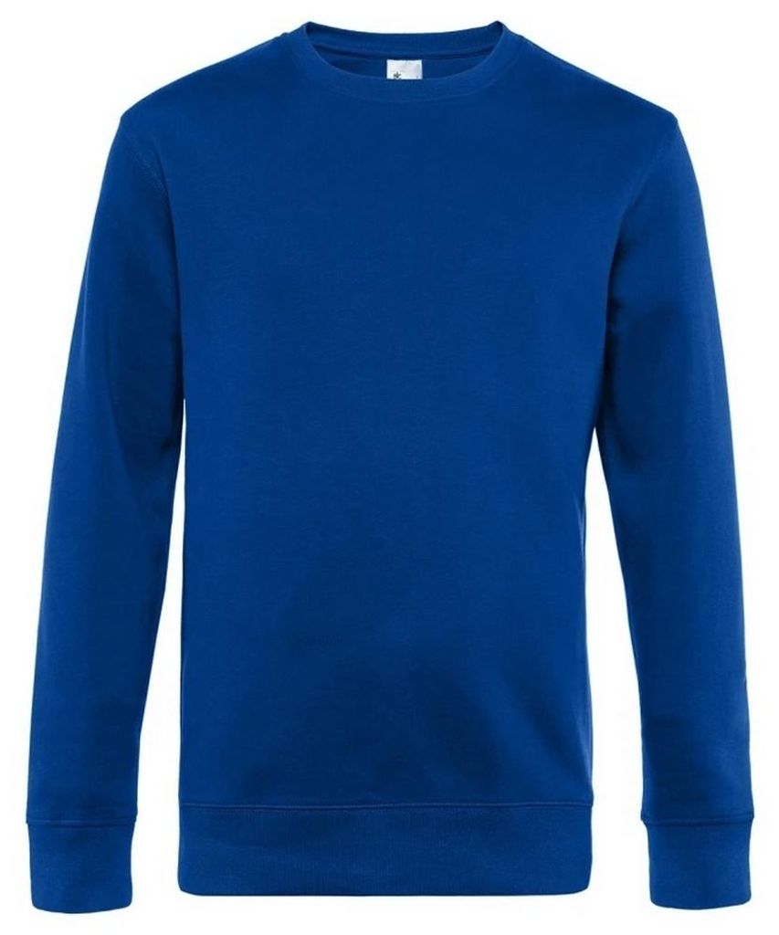 B&C - Sweatshirt für Herren angesetzte Ärmel FK1639 (M) (Königsblau)